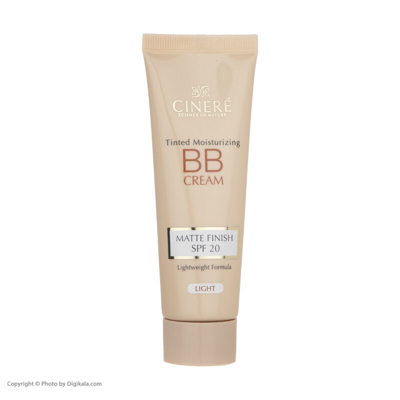 کرم پودر مرطوب کننده (BB Cream SPF40) سينره Light حجم 75 میلی لیتر