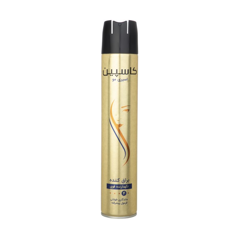 اسپری مو کاسپین مدل Hair Spray Gloss 02 حجم 500 میلی لیتر